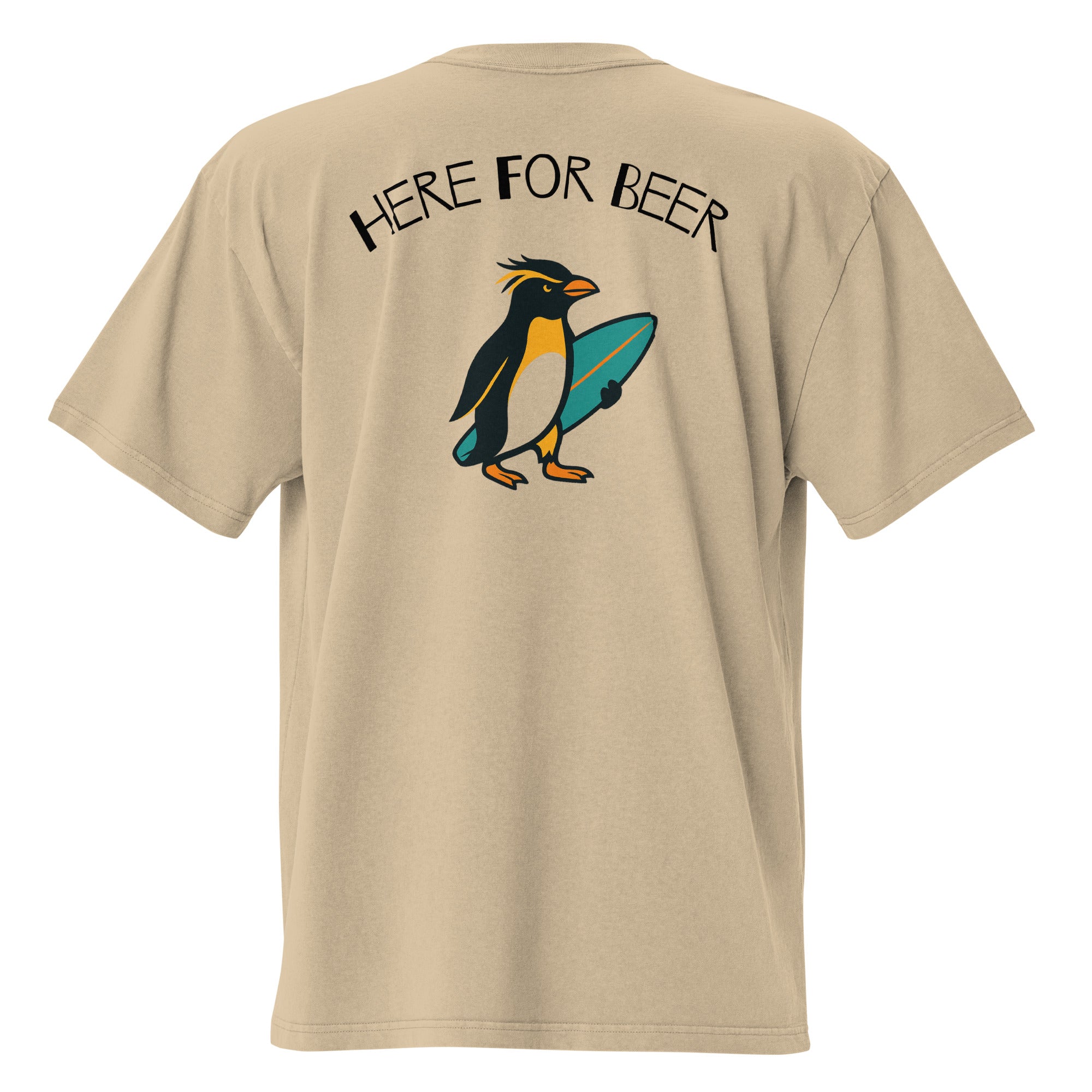 Oversized faded t-shirt – Rockhopper Brewery