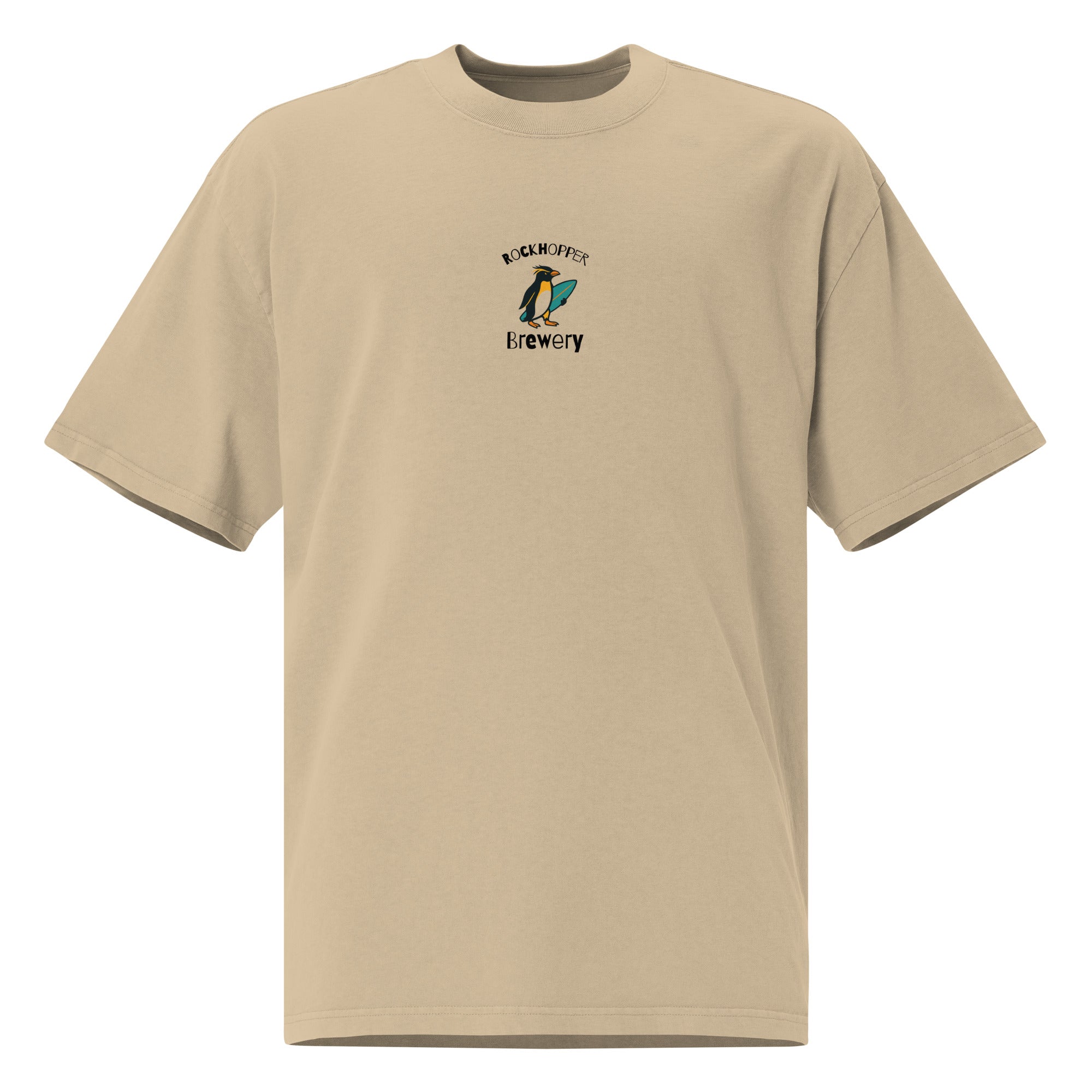 Oversized faded t-shirt – Rockhopper Brewery